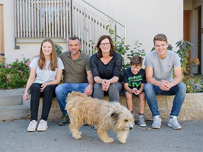 Familie Mock freut sich auf Sie