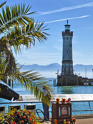 Hafeneinfahrt Insel Lindau